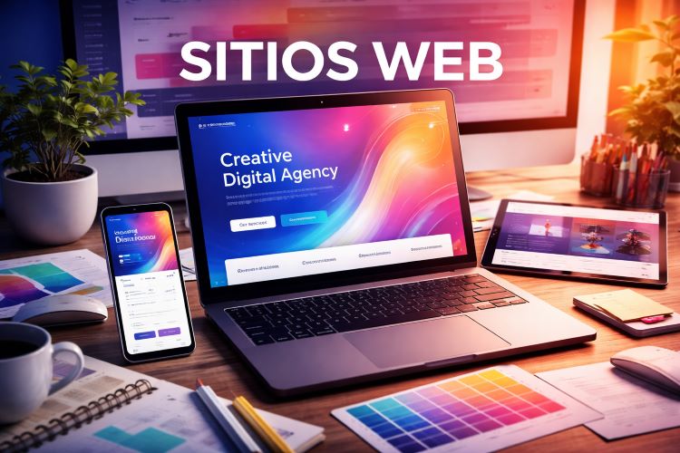 Sitios Web: Diseño y desarrollo de sitios web corporativos, one‑page y sistemas digitales orientados a conversión.